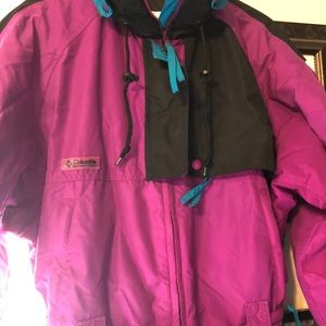 Vintage Columbia one piece snow suit Large